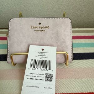 Kate Spade Purple Wallet Stylish Leather Accessory